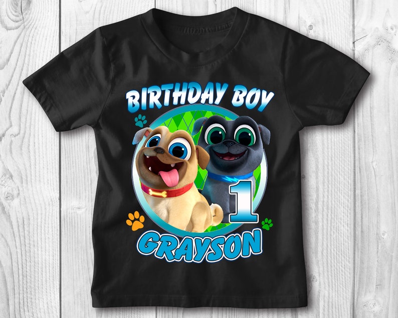 Puppy Dog Pals Birthday Shirt Puppy Dogs Birthday Tshirt Etsy