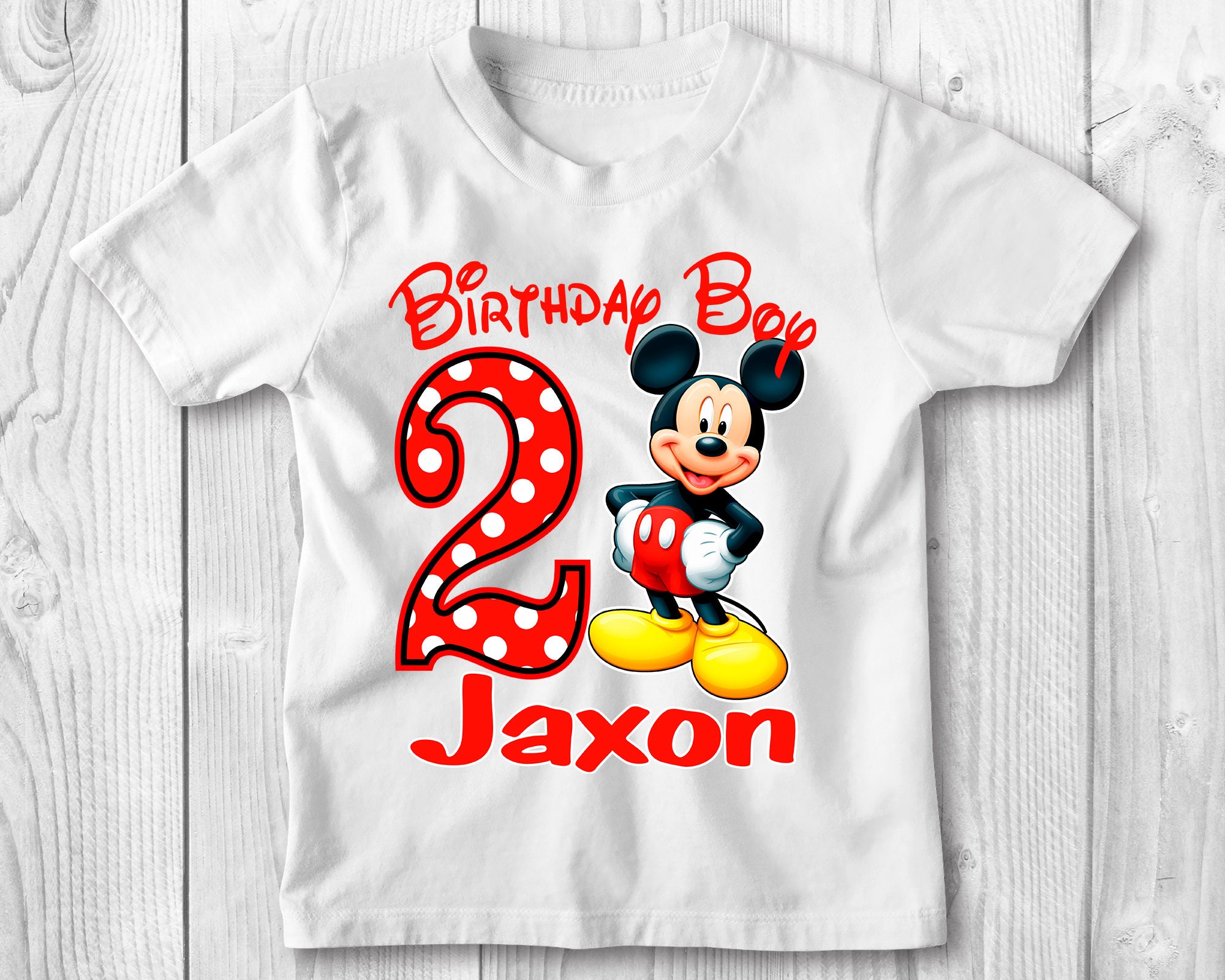 Mickey Birthday Shirt, Mickey Birthday T-shirt, Mickey, Mickey Mouse, Custom Shirt