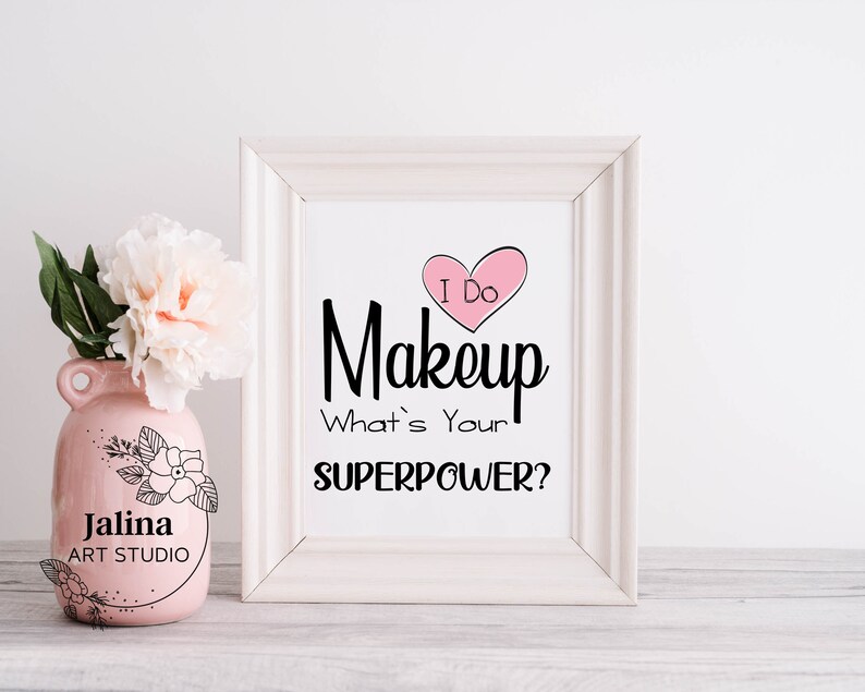 Makeup Room Wall Decor Makeup Studio Set of 3 Wall Art Etsy
