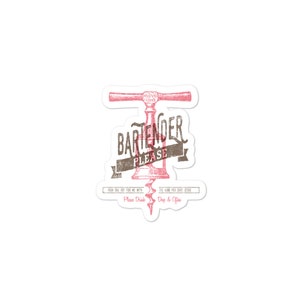 Bartendder - Stickers