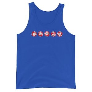Lotto Balls (7, 27, 36, 40, 41) - Unisex Tank Top