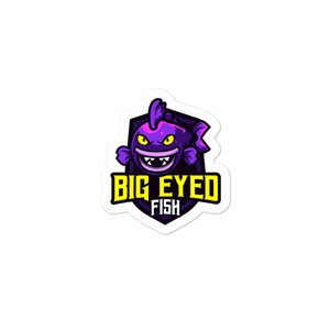 Big Eyed Fish - Sticker