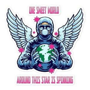 One Sweet World - Bubble-free stickers