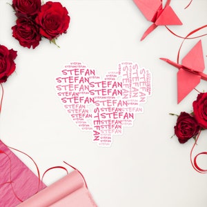 I Heart Stefan - Bubble-free stickers