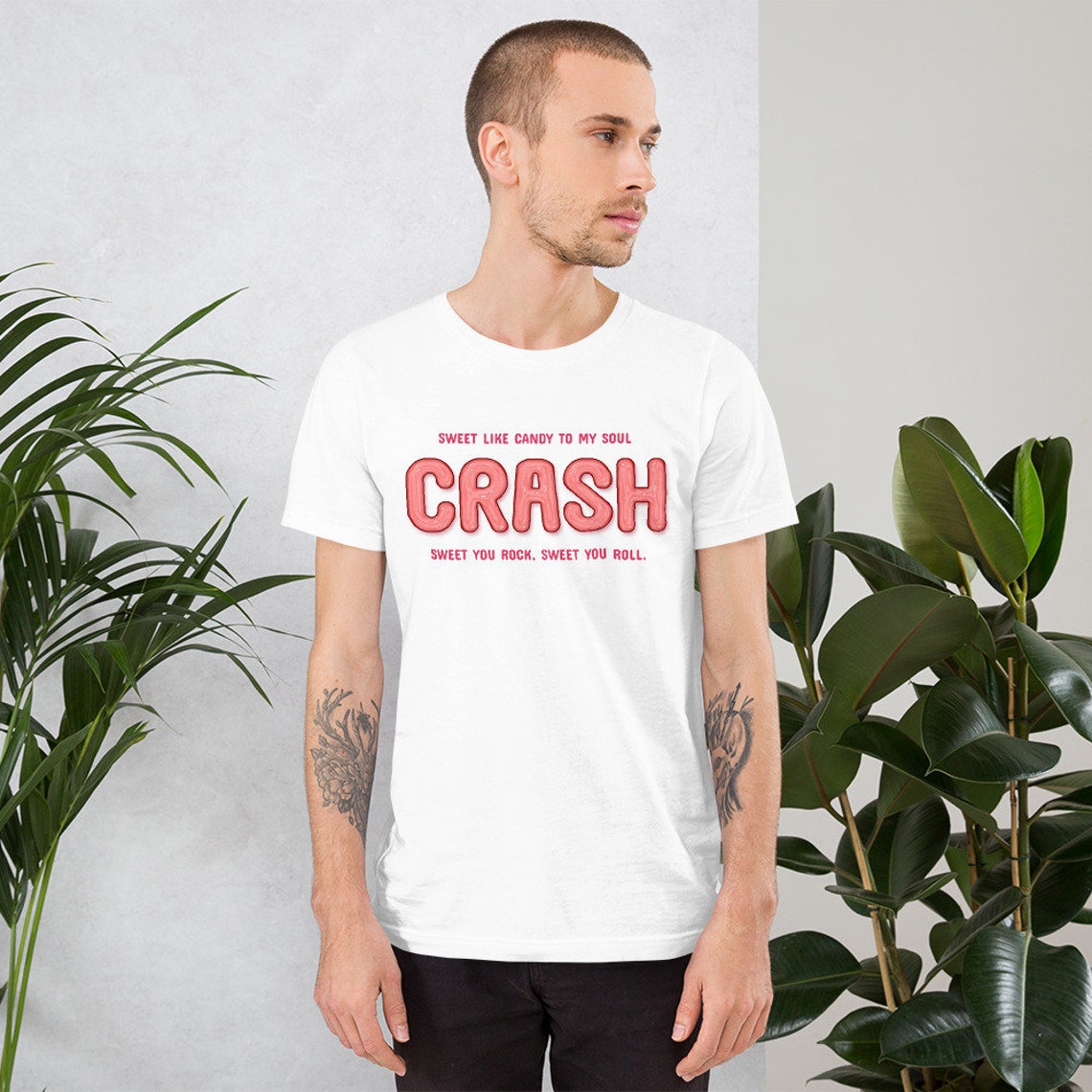 Crash ShortSleeve Unisex TShirt Etsy