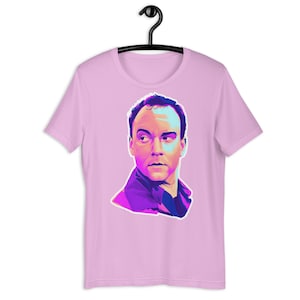 Dave - Gesicht - Kurzärmeliges Unisex T-Shirt
