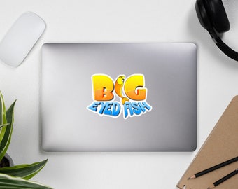 Big Eyed Fish - Bubble-free stickers