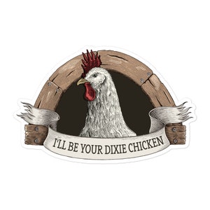 Crash (Dixie Chicken) - Bubble-free stickers