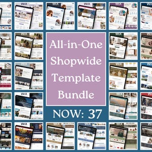 Wix Studio Template Mega Bundle: 54 Website Templates, Lifetime Access