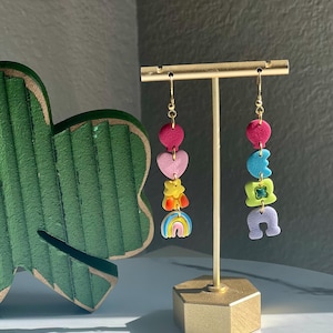 Lucky Charm Clay Earrings