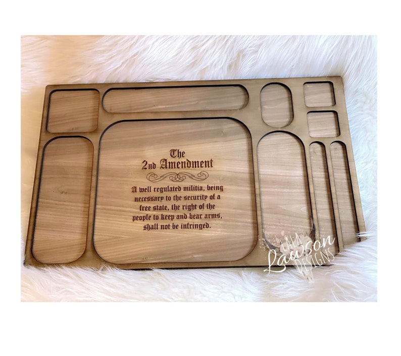 Wood Gun Cleaning Tray Christmas Gift Gift for Dad Holiday Etsy