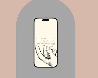 Digital Phone Wallpaper, Christian Digital Wallpaper, Jesus wallpaper, scripture wallpaper