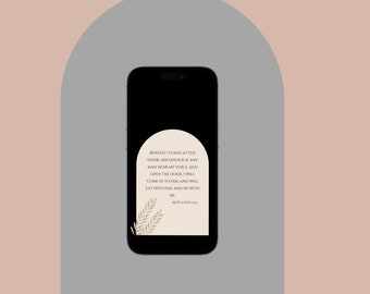Digital Phone Wallpaper, Christian Digital Wallpaper, Jesus wallpaper, scripture wallpaper