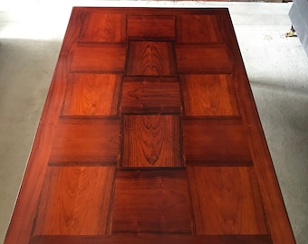 Mid Century Rosewood Coffee Table By P.S Heggen