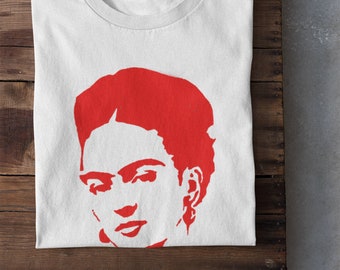 Frida T Shirt - Art Shirt - Feminist Tee - Aesthetic Clothing - Mexican Art - Cool Graphic Tee