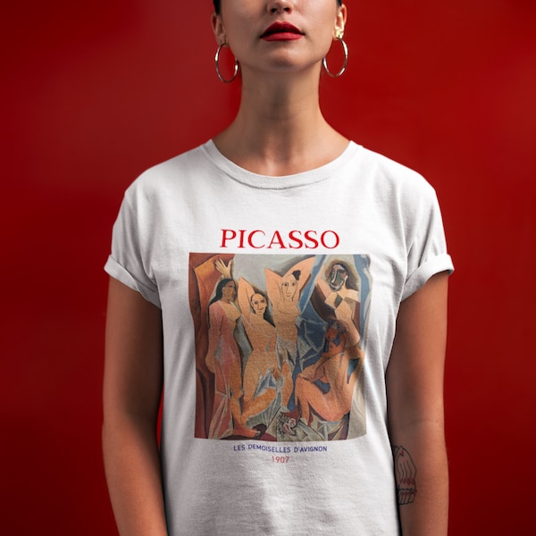 Picasso Painting T-Shirt / Top - Art T shirt - Cool Aesthetic Tee - Trending Fine Art Unisex Shirt