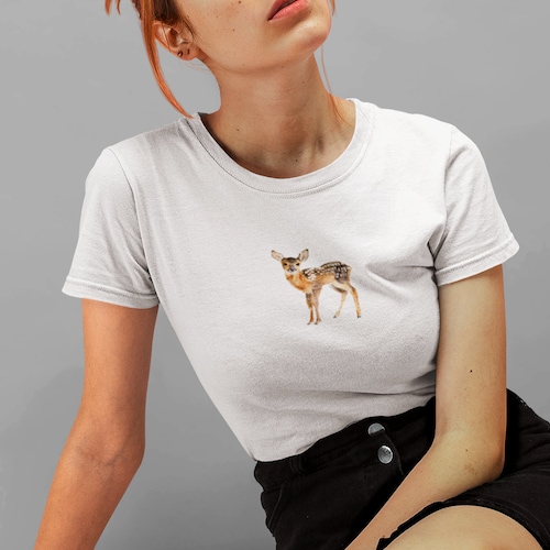 Deer T-shirt Cute Tshirt Tumblr Shirt Aesthetic T Shirt - Etsy