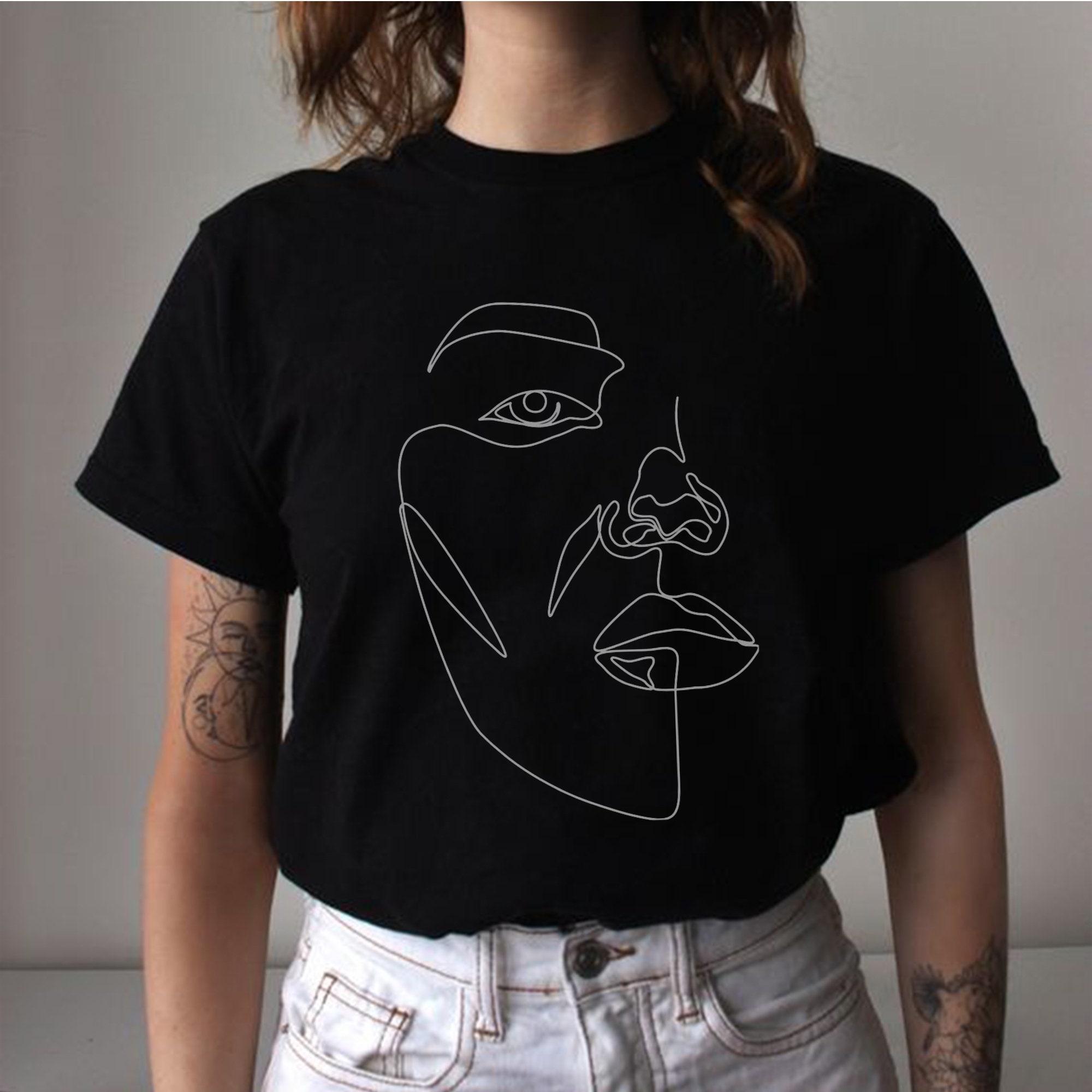 Abstract Shirt Drawing Art Single Drawing - Etsy