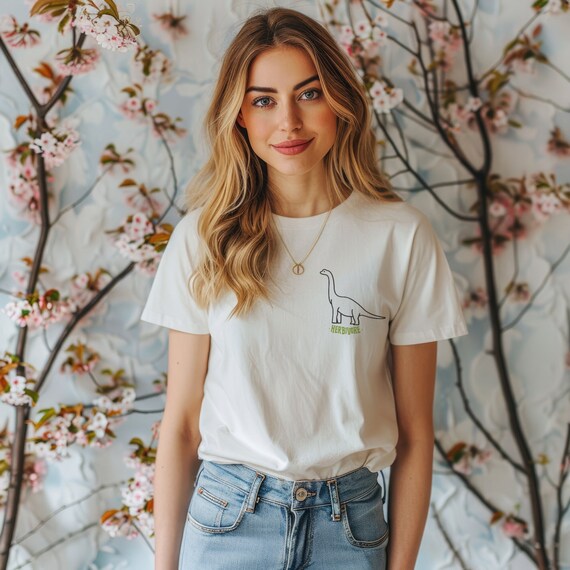 Herbivore Tshirt Cute Vegetarian Vegan T-Shirt Herbivore Tshirt Cute Vegetarian Vegan T-Shirt