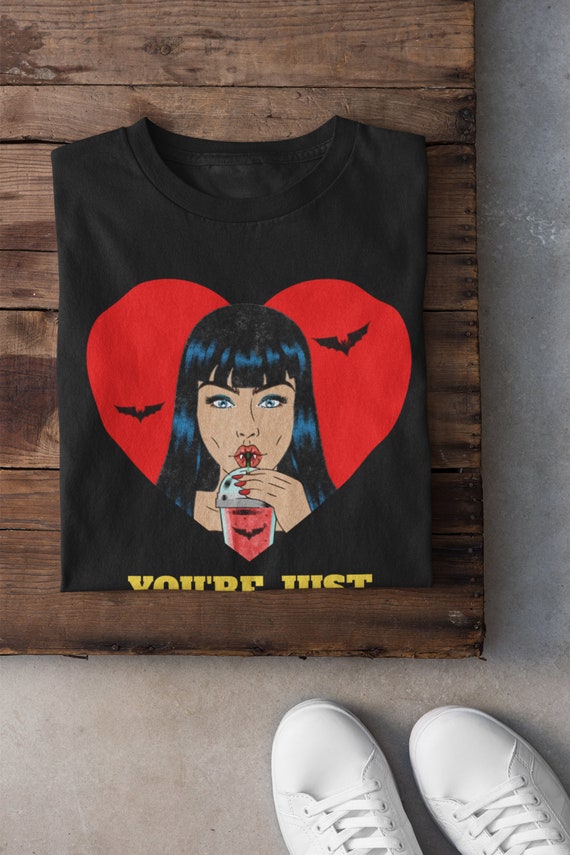 Camiseta chica vampiro sale