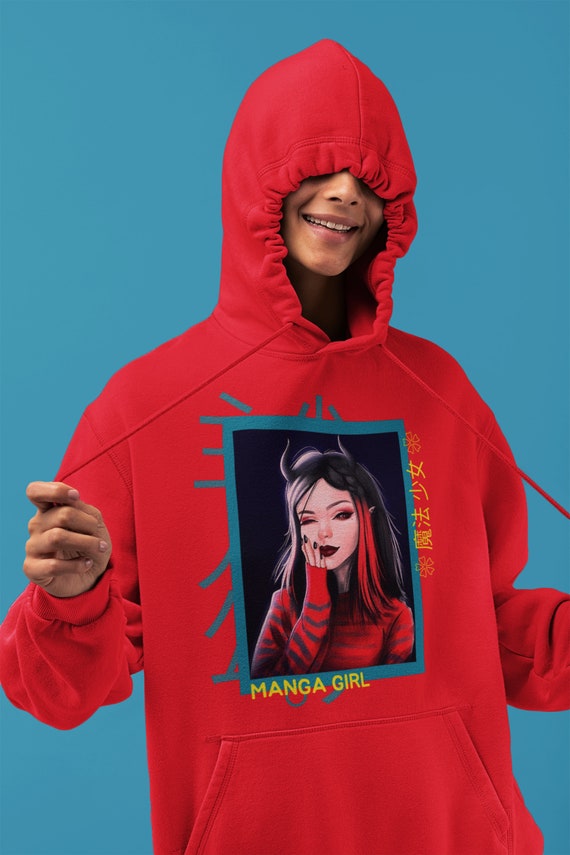 anime girl hoodie