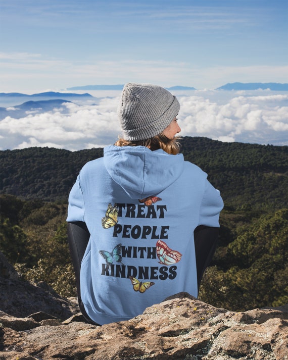 Sudadera con capucha Treat People With Kindness TPWK Hoodie | Etsy España