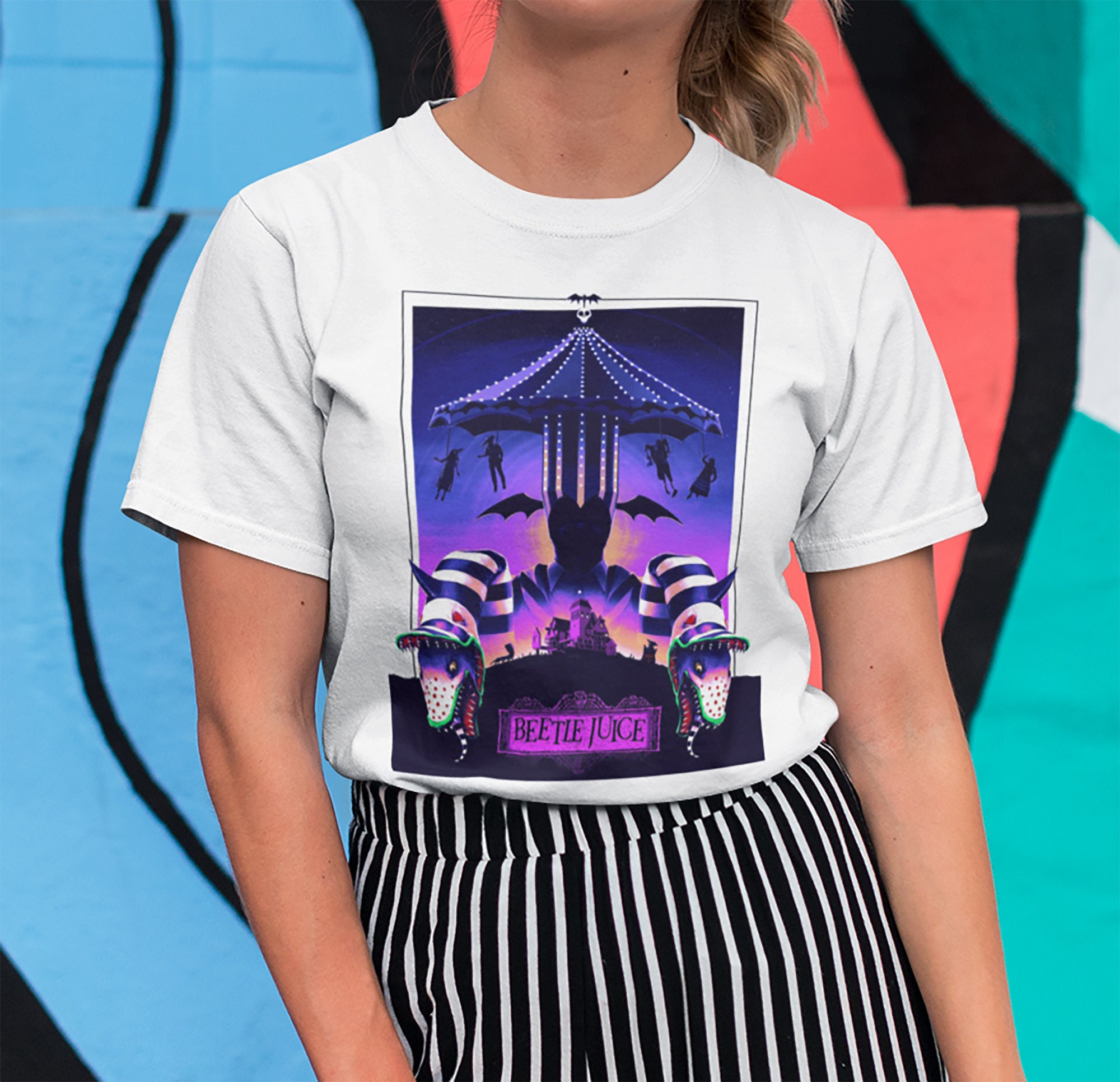 beetlejuice t shirt dress
