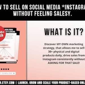 How To Sell On Social Media and Instagram Without Feeling Salesy eBook, Selling On Instagram Marketing Strategies Guide, Instagram Guide immagine 3