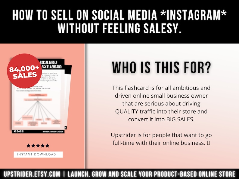How To Sell On Social Media and Instagram Without Feeling Salesy eBook, Selling On Instagram Marketing Strategies Guide, Instagram Guide image 6