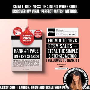 Come vendere prodotti e posizionarsi al primo posto nella pagina dei risultati di ricerca di Etsy, Guida alla vendita per i venditori di Etsy, Manuale per migliorare il posizionamento sui prodotti Etsy