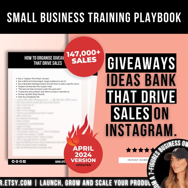 How to Organise Giveaways That Drives Sales on Instagram, Giveaways Small Business Ideas Bank Guide, Giveaways for Product-Based Business