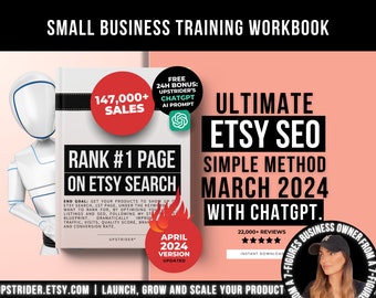 How To Sell Products And Rank 1st On Etsy Search Page, Etsy Shop Seller Help Selling Guide, How To Rank On Etsy Shop Seller Handbook