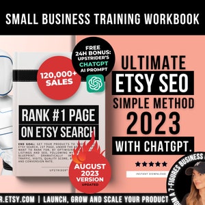 How To Sell Products And Rank 1st On Etsy Search Page, Etsy Shop Seller Help Selling Guide, How To Rank On Etsy Shop Seller Handbook image 1