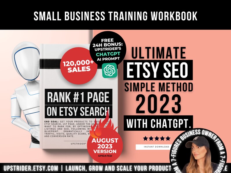 How To Sell Products And Rank 1st On Etsy Search Page, Etsy Shop Seller Help Selling Guide, How To Rank On Etsy Shop Seller Handbook image 1