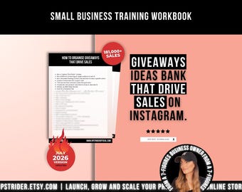 How to Organise Giveaways That Drives Sales on Instagram, Giveaways Small Business Ideas Bank Guide, Giveaways for Product-Based Business