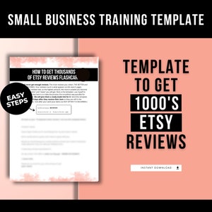 How To Get Thousands of Etsy Reviews Small Business Flashcard, Selling on Etsy, Etsy Selling Simplified Guide, How To Sell On Etsy Flashcard