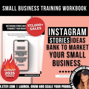 Instagram Stories Ideas Bank To Market Your Small Business, Social Media Marketing Templates. Instagram Content Strategy for Ecommerce