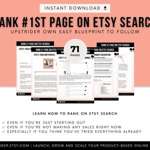 How To Sell Products And Rank 1st On Etsy Search Page, Etsy Shop Seller Help Selling Guide, How To Rank On Etsy Shop Seller Handbook Bild 7