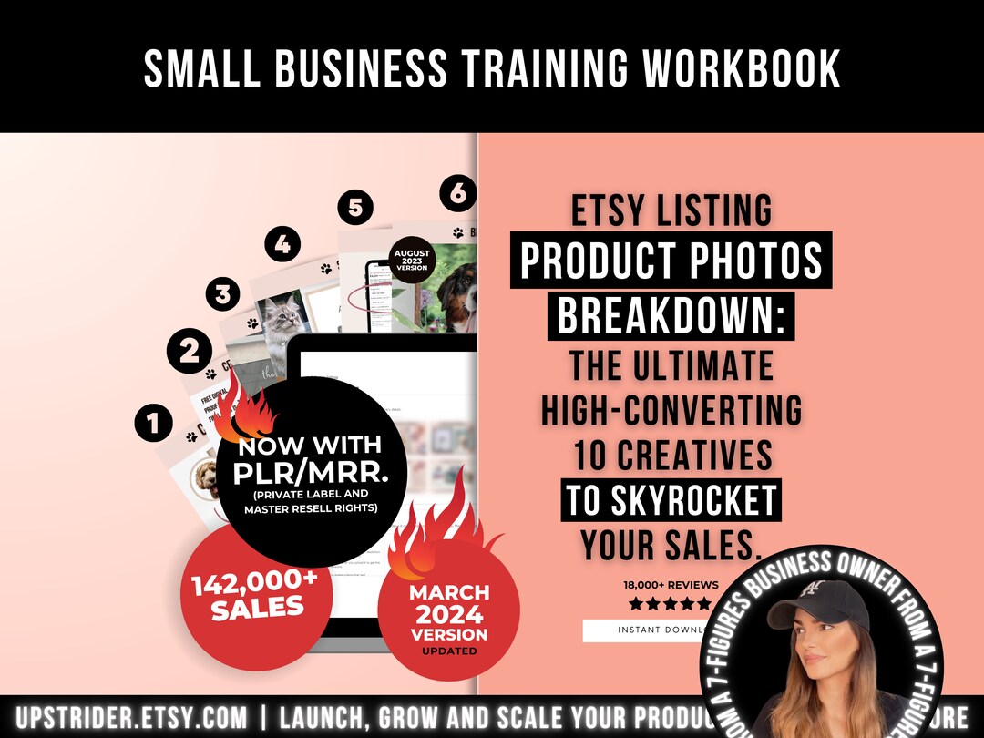 High Converting Etsy Listing Product Photography Template To Sell Etsy