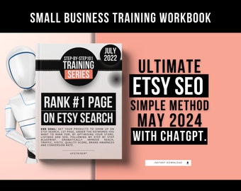 How To Sell Products And Rank 1st On Etsy Search Page, Etsy Shop Seller Help Selling Guide, How To Rank On Etsy Shop Seller Handbook