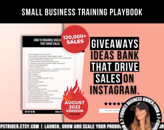 How to Organise Giveaways That Drives Sales on Instagram, Giveaways Small Business Ideas Bank Guide, Giveaways for Product-Based Business