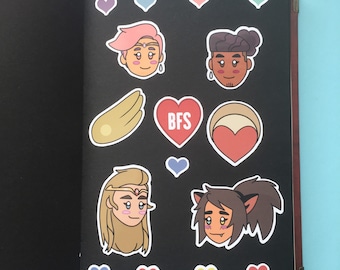 Pacote de adesivos Chibi Future BFS