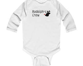 Rudolph's Crew / Infant Long Sleeve Bodysuit