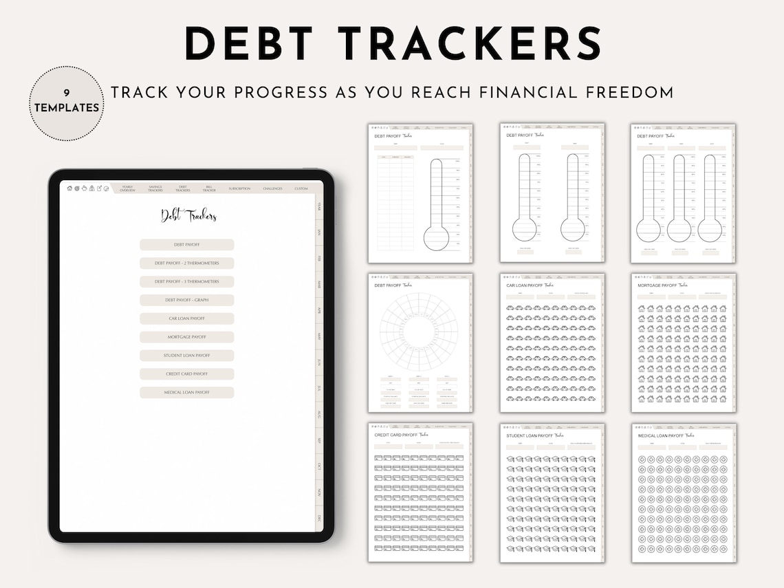 Digital Budget Planner Digital Finance Planner Paycheck Etsy Australia