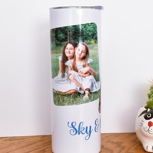 Custom Photo Tumbler - Personalized Tumbler - Custom Gift for her - Gift for him