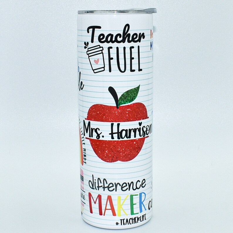 Personalized Teacher Tumbler / Teacher Appreciation Week Gift - Etsy