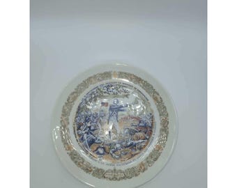 D'Arceau-Limoges Marqués de Lafayette Batalla de Brandywine Placa de coleccionista 414