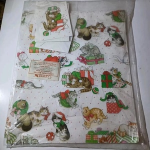 Current - Christmas Kitties - Christmas Gift Wrap
