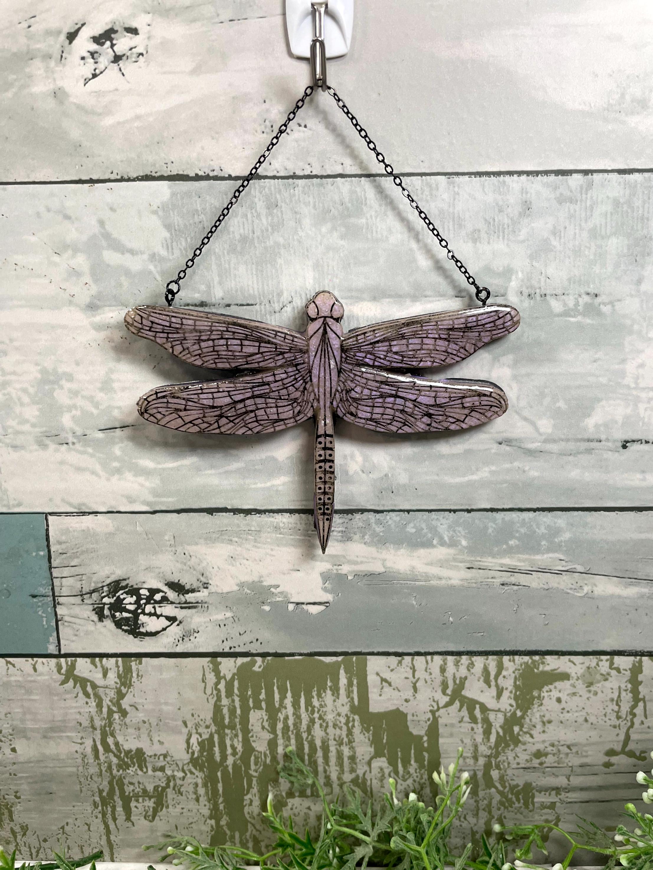 Dragonfly Wall Art, Dragonfly Gift, Dragonfly Mama Gift, Dragonfly Artwork, Resin Wall Hanging, Christmas Gift, Dragonfly Home Decor