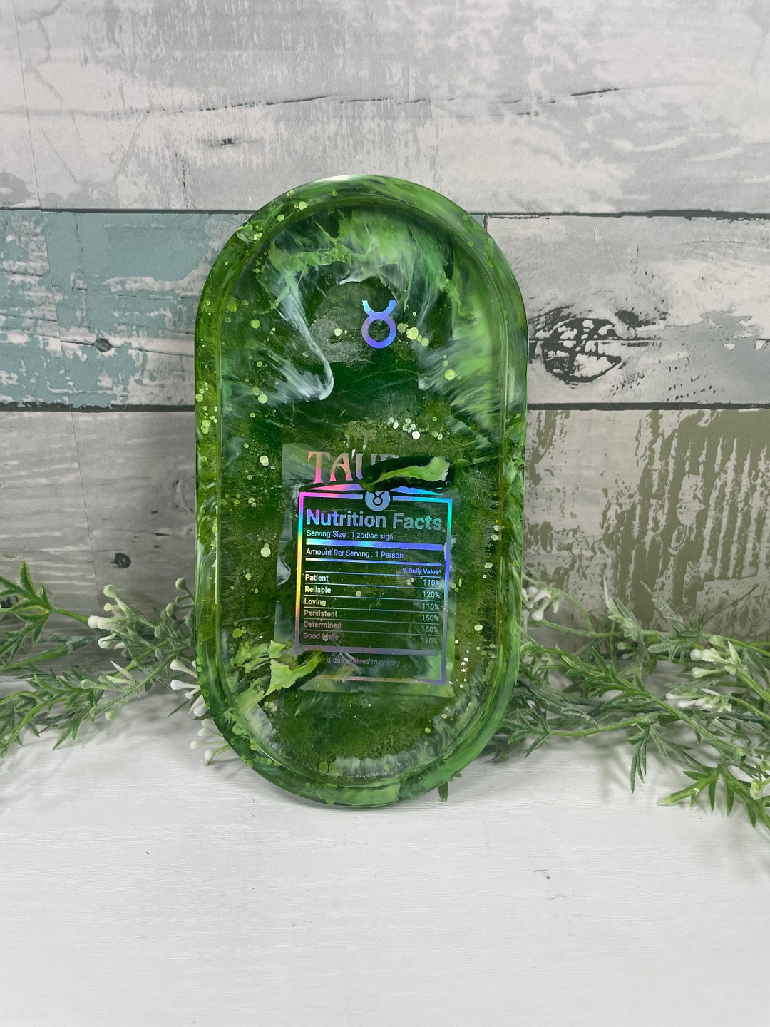 Pill Crystal Resin Tray Crystal Display Tray Resin Tray Etsy